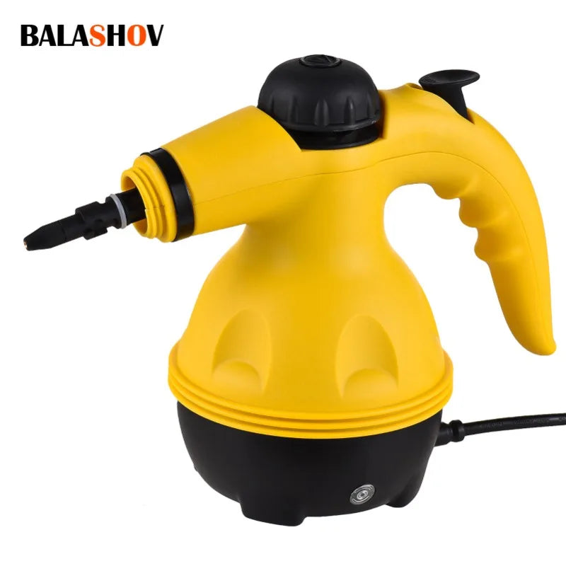 Powerful Handheld High-Temperature Steam Cleaner for Effortless Kitchen, Bathroom, and Car Cleaning